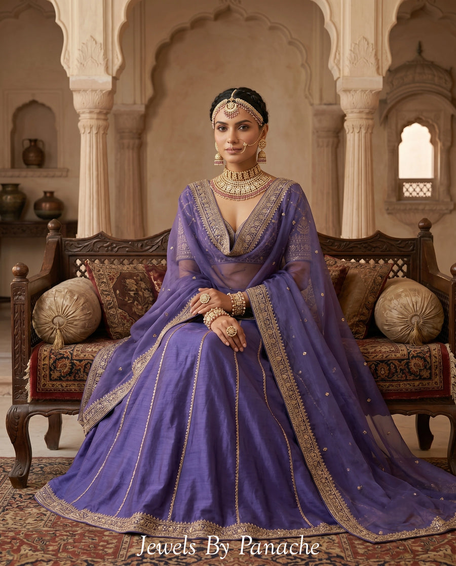 Anushka Necklace Set | Paachi Kundan Bridal Jewellery Sydney styling inspiration