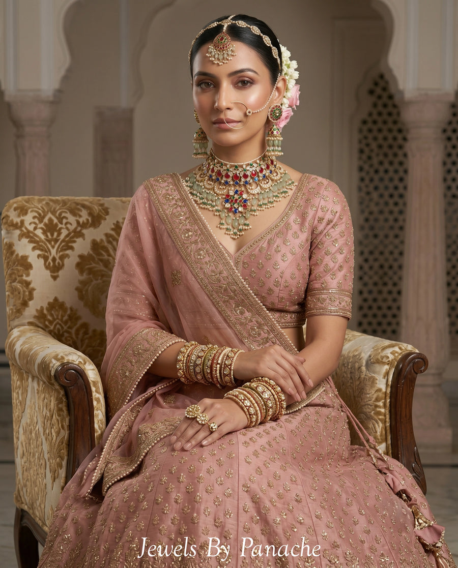 Mahi Bridal Necklace Set | Jadau Bridal Jewellery Sydney styling inspiration