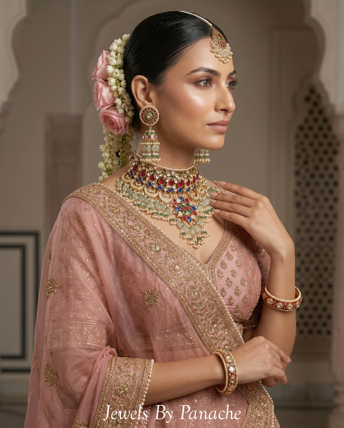 Mahi Bridal Necklace Set | Jadau Bridal Jewellery Sydneybridal jewellery Australia