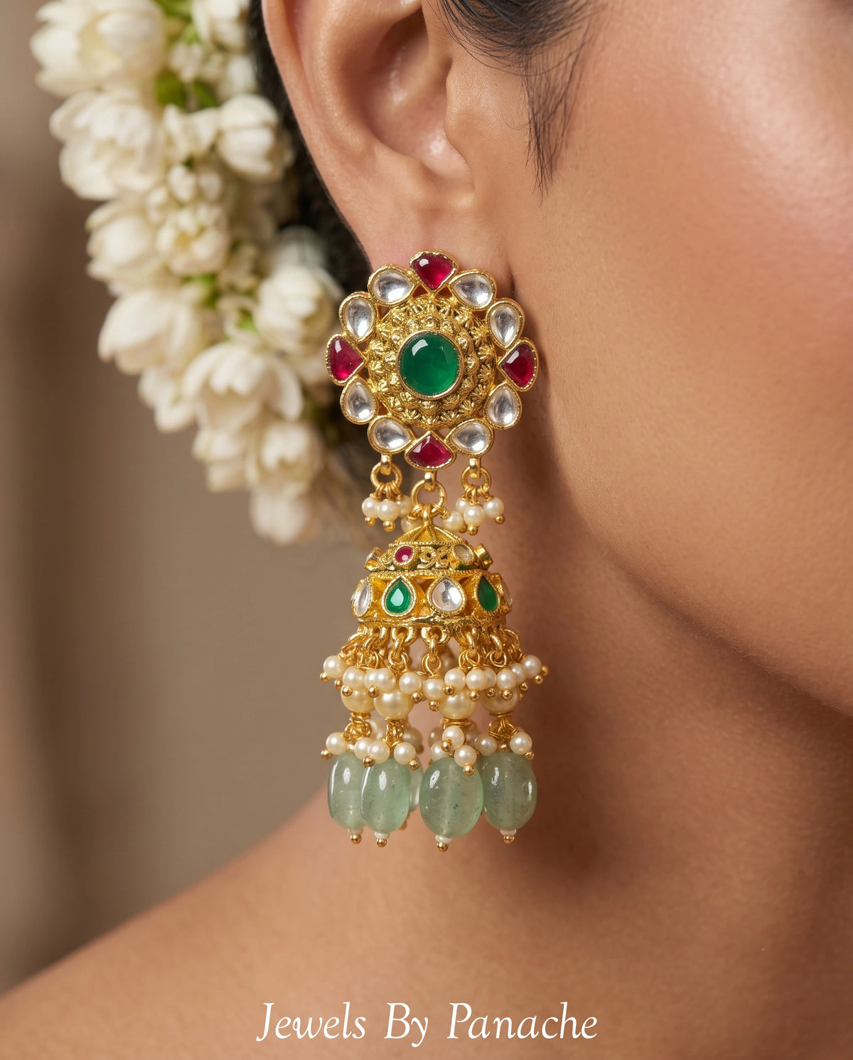 Tara Paachi Kundan Heritage Wedding Necklace Setbridal jewellery Australia