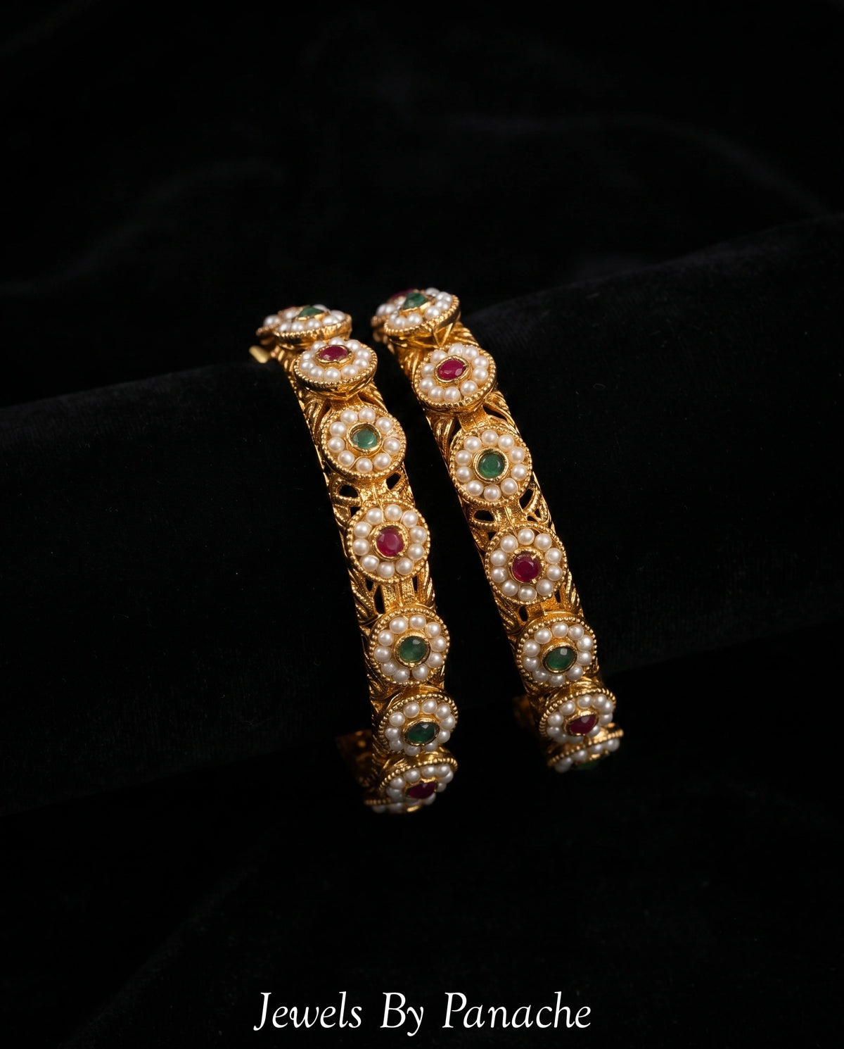 Heritage Pearl Work Pacheli Banglesbridal jewellery Australia