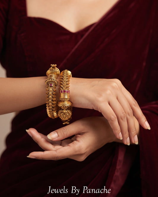 Heritage traditional kada bangles bridal jewellery for Indian wedding Sydney Australia