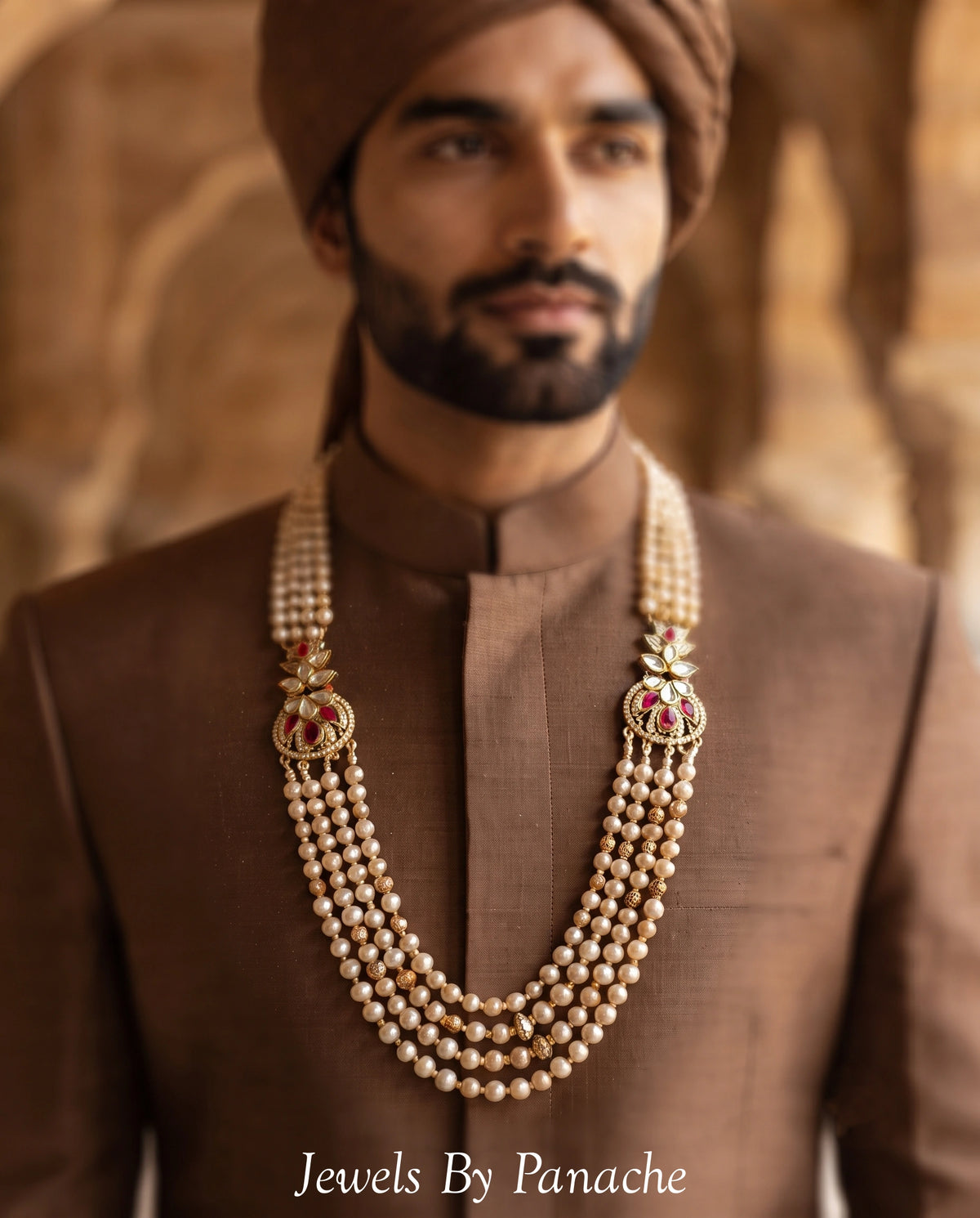 Baroque Pearl Groom Necklacebridal jewellery Australia