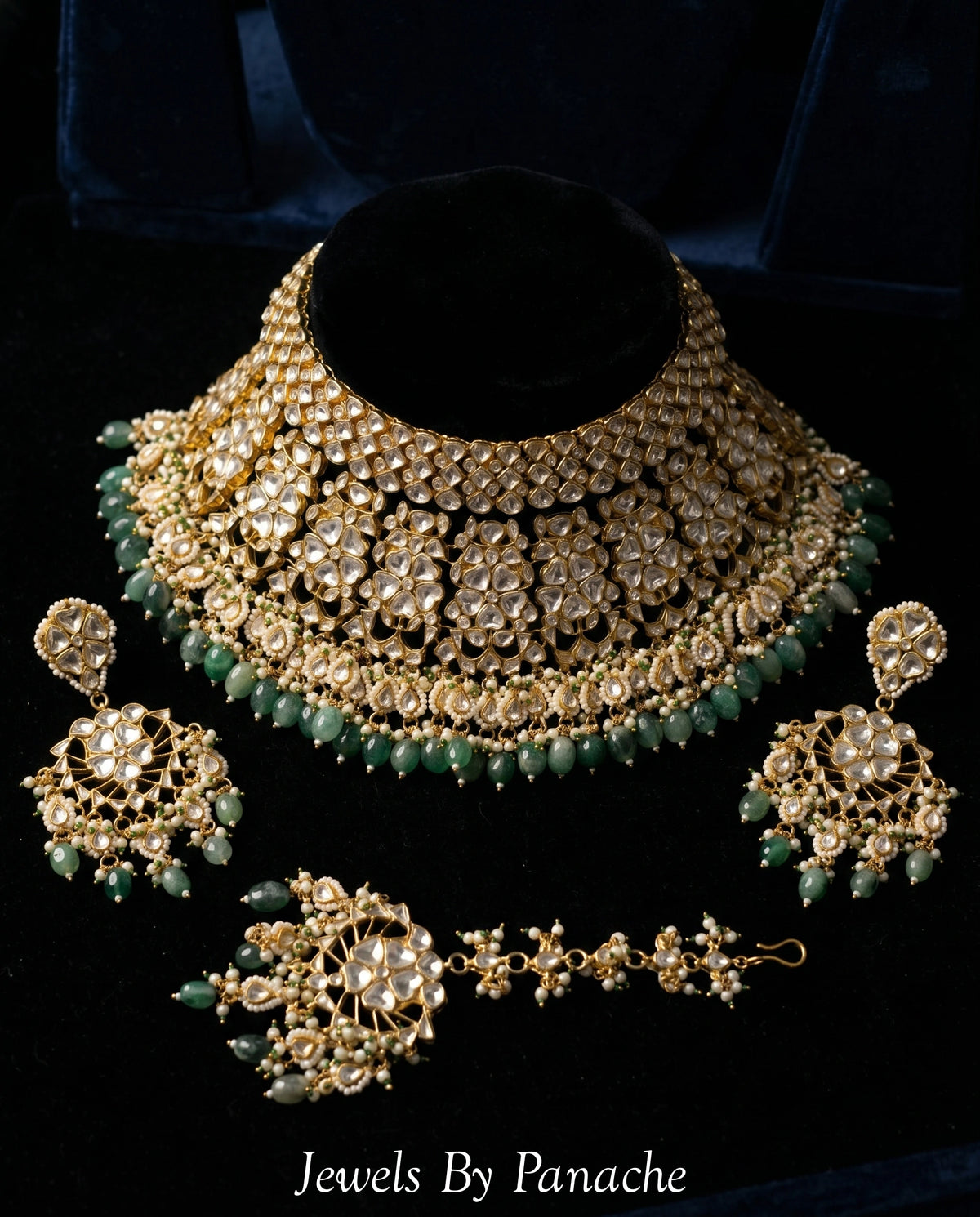 Jahanara Bridal Necklace Set | Traditional Kundan Bridal Jewellery Australiabridal jewellery Australia