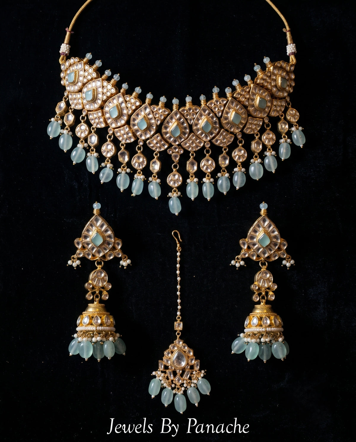 Jhanvi Bridal Necklace Set | Paachi Kundan Heritage Jewellerybridal jewellery Australia