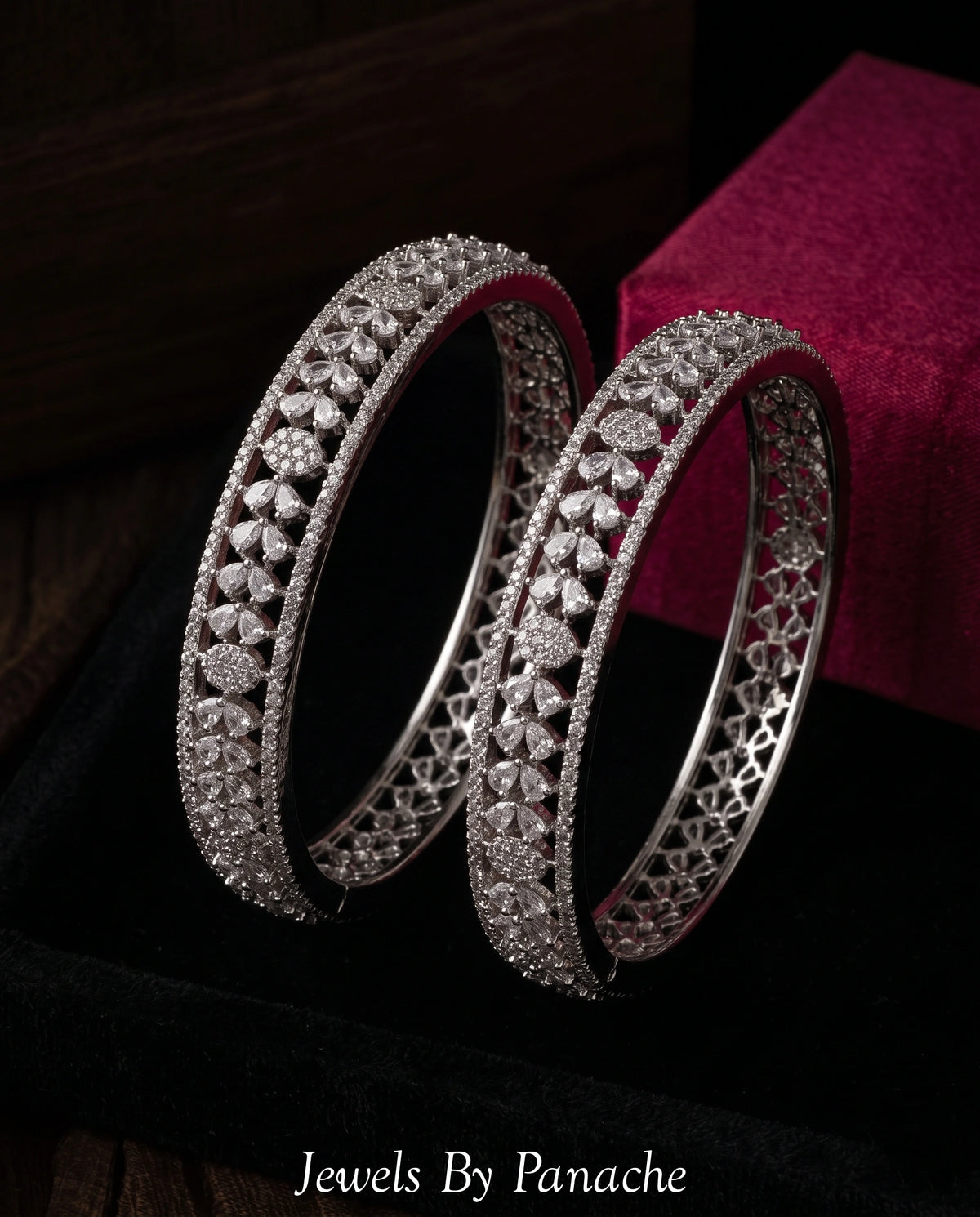 AD Cubic Zircon Bangles | Luxury Indian Jewellery in Sydneybridal jewellery Australia