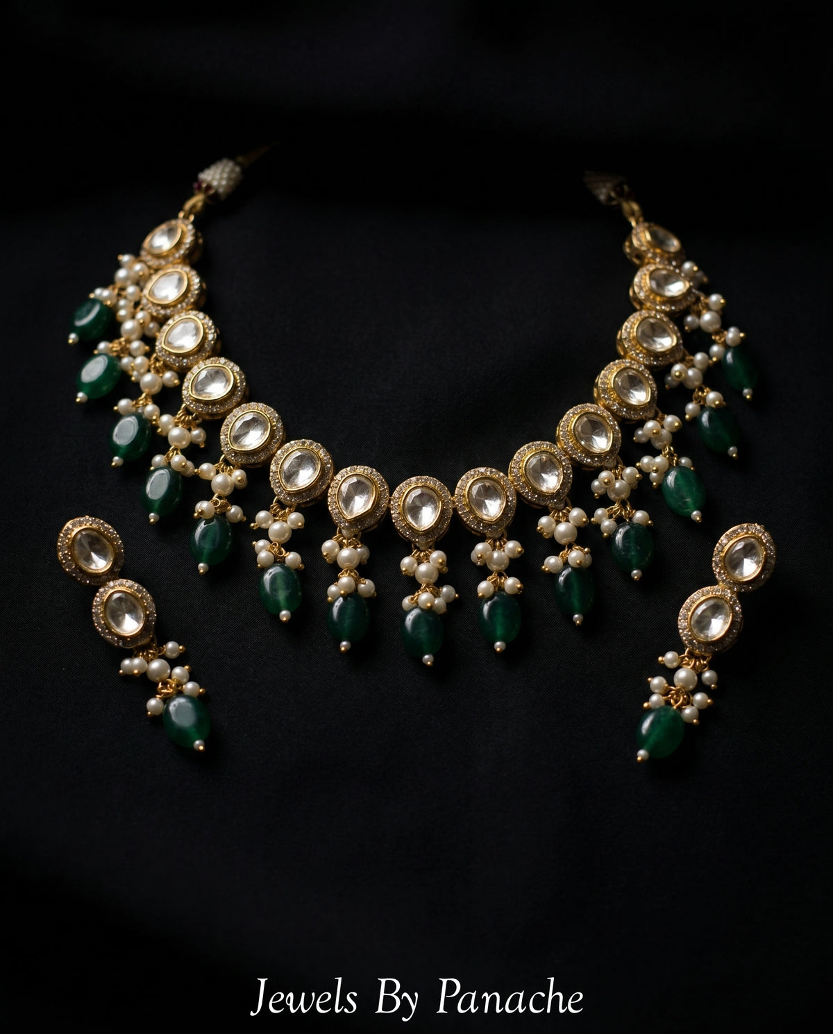 Sanya Kundan Necklace Set | Indian Wedding Jewellerybridal jewellery Australia