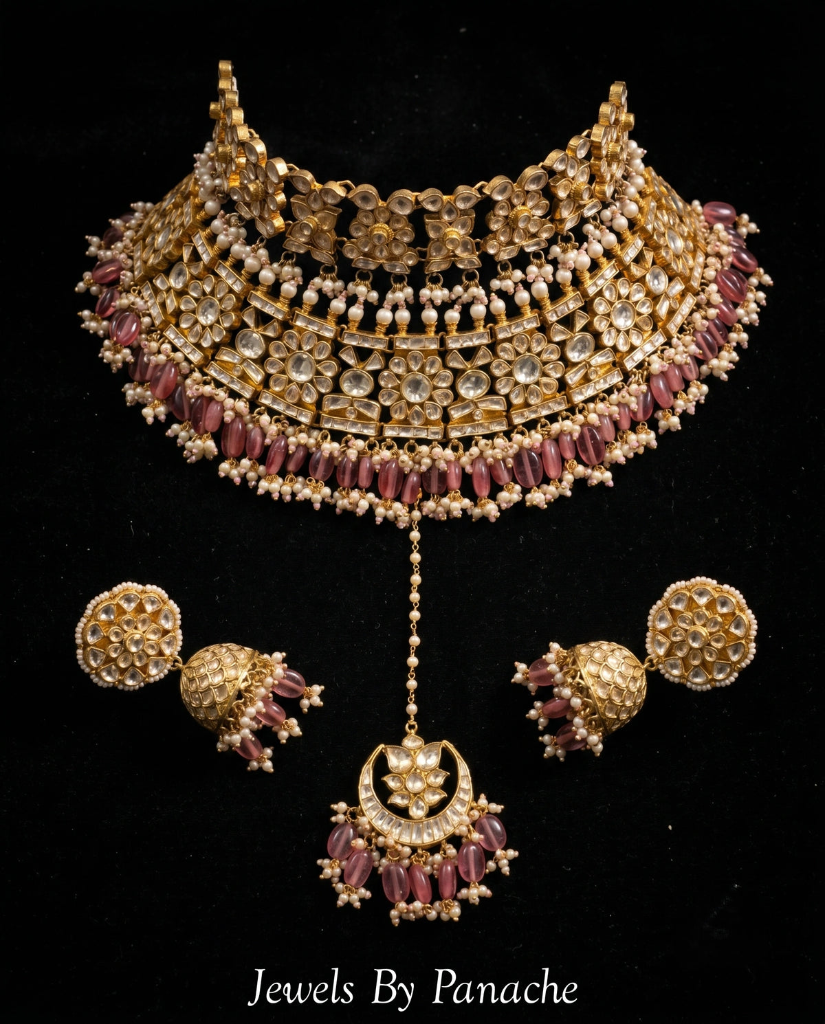 Anushka Necklace Set | Paachi Kundan Bridal Jewellery Sydneybridal jewellery Australia