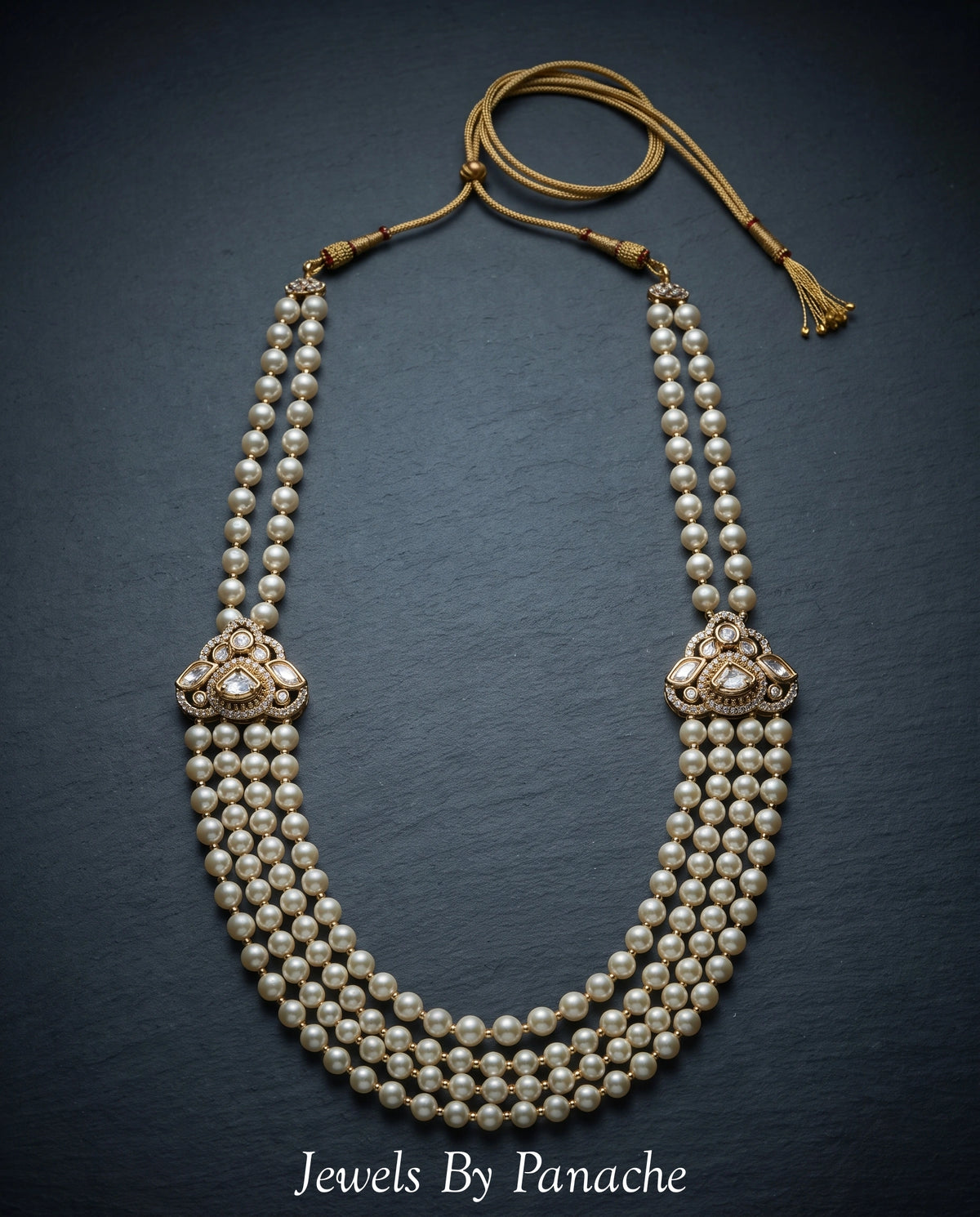 Luxury Groom Pearl Necklace (Mala)bridal jewellery Australia
